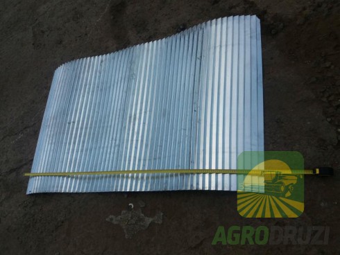 Бляха грохота оцинкована 100x200 см товщина 0.7мм