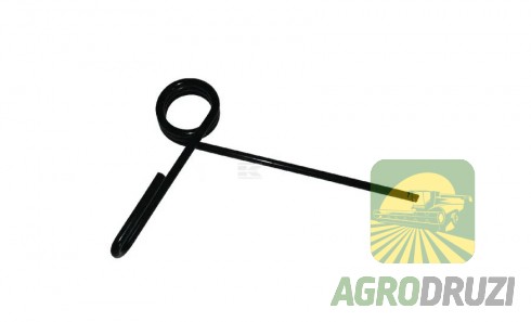 Пружина зуб загортач сітчастої борони сівалки Nodet, Kuhn  d=7mm