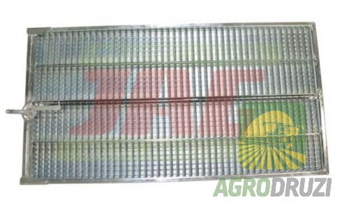 Сито жалюзійне верхнє оцинковане 1420x743mm John Deere AZ12767