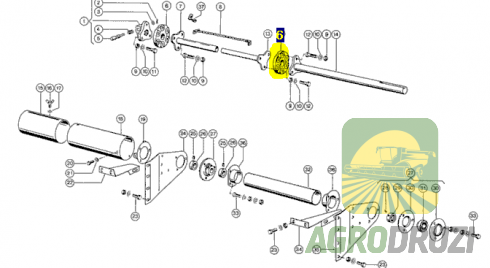 Муфта зчеплення гумова Claas Original 608014