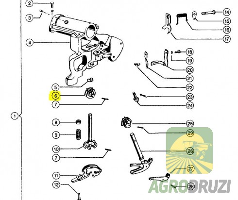 Шестерня захоплювача CLAAS 000006