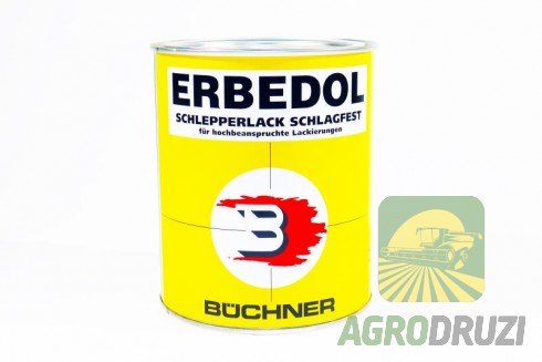 Фарба WELGER червона 750 мл Erbedol
