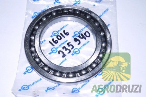 Підшипник варіатора барабана 16016 ZVL (80x125x14) CLAAS 235940