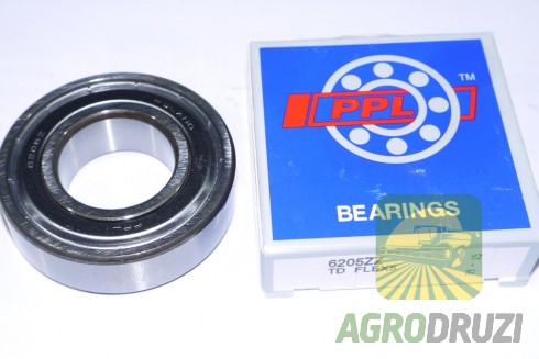 Підшипник кульковий 6205 PPL ZZ