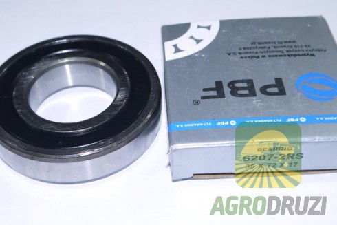 Підшипник кульковий 6207 FLT