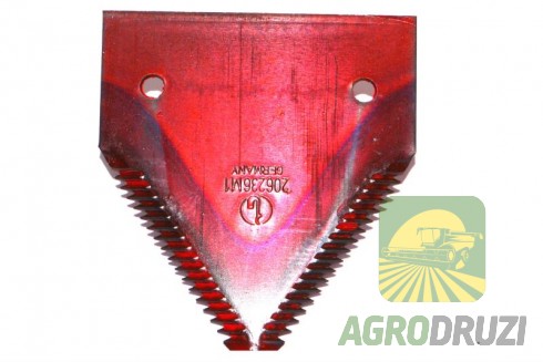 Сегмент ножа жатки Rasspe Germany 206236M1