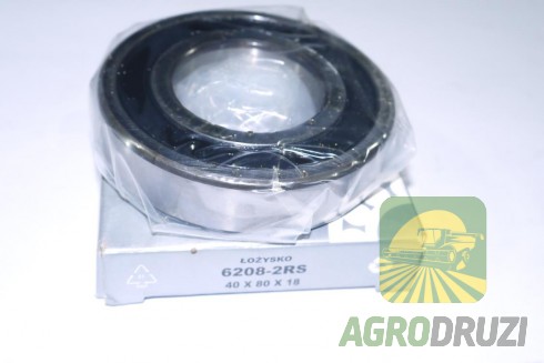 Підшипник кульковий 6208 FLT