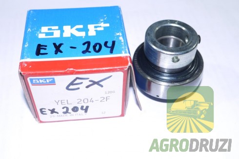 Підшипник вставний EX204 SKF