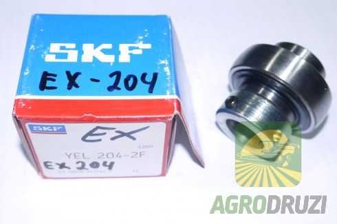 Підшипник вставний EX204 SKF