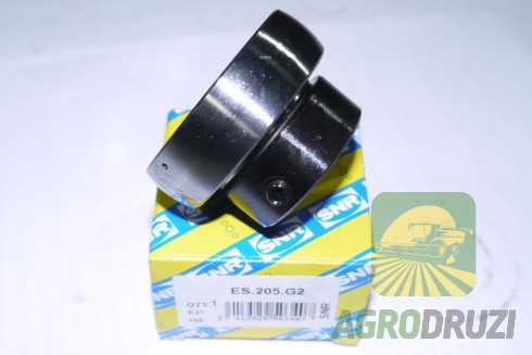 Підшипник вставний (з отворами для змащування) ES205 SNR