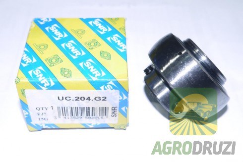 Підшипник вставний UC204 SNR