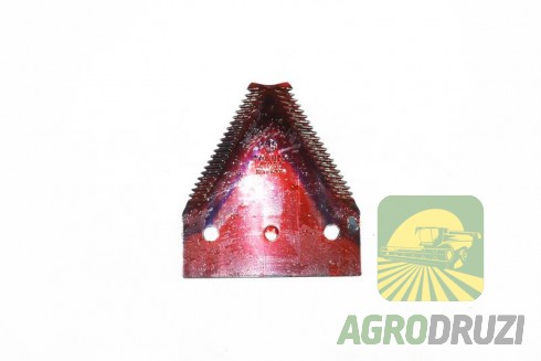 Сегмент ножа жатки GERMANY Rasspe грубонасічений CLAAS 611203