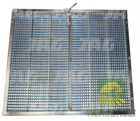 Сито жалюзійне верхнє оцинковане 1360x1200mm Massey Ferguson D28450481