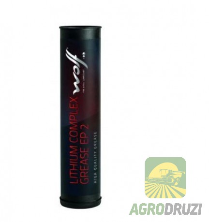 Змазка мастило для підшипників Wolf Lithium EP2 (червона) 400г