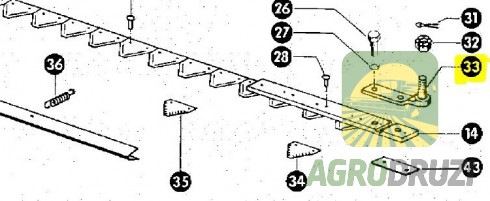 Головка коси Rota CLAAS 670120