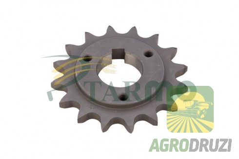 Зірочка Z16 на 3 отвори з різьбою крок 19.05мм John Deere Z11699