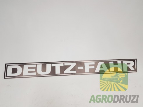 Наклейка Deutz Fahr 12x110см