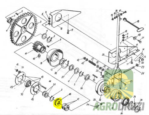 Підшипник 51106 ZKL 30x47x11