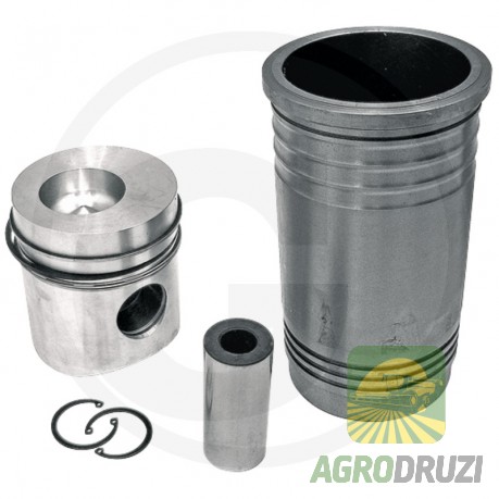 Поршнекомплект (гільза+поршень+кільця) Granit двигун Valmet d=108mm