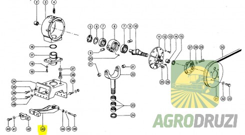 Балансир коси жатки Tarmo CLAAS 670392