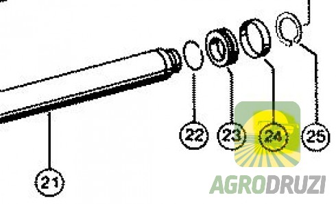 Втулка тефлонова Original Claas 656313