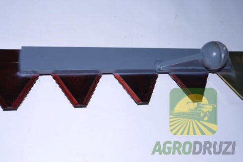 Коса 3,6м (48.5 сегмента, одинарні пальці) Німецькі сегменти RASSPE  610646