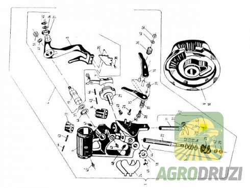Язичок пальця в’язального апарату Sipma Original 2026-070-520