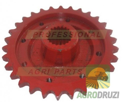 Зірочка Z30 (8 отворів) на шліци Welger AP71 0708.71