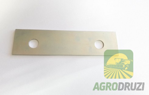 Пластинка підкладка металева 31x120x1mm деревяного підшипника John Deere Z32891