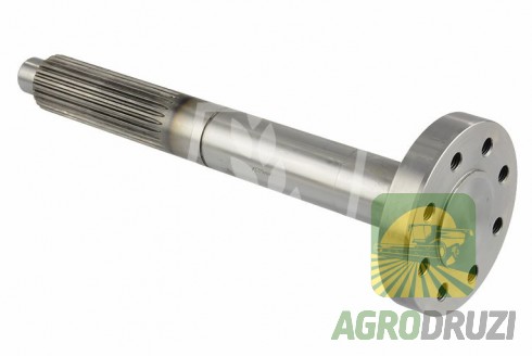 Вал контрприводу (AGV) (вал муфти перевантаження) з флянцем L=350мм Z11407