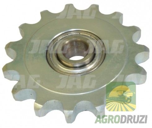 Зірочка Z15 (крок 19.05) натяжна з підшипником John Deere AE27909