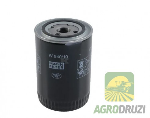 Фільтр масляний Mann W940/10 Sampo (двигун Valmet DS311)