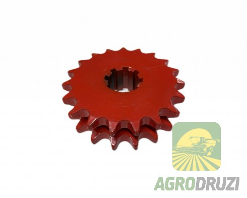 Зірочка барабана подвійна Z19 Massey Ferguson 414851M1