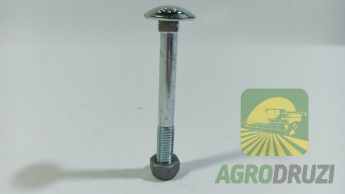 Болт під квадрат M8x70 + гайка (міцність 8.8 )