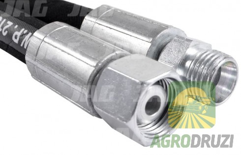 Шланг високого тиску гідравліки L=610mm (під ключ на 17, 19) 215 BAR Claas 683453