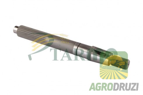 Вал ходової (Tarmo) (вал комприводу) L=390mm 24 шліци John Deere Z35607