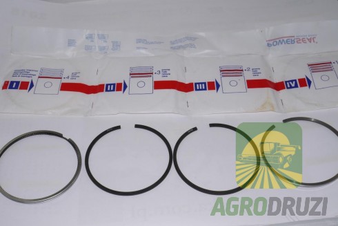 Кільця поршневі Powerseal двигун Deutz F4L913, F6L913  (fi102) 04152185