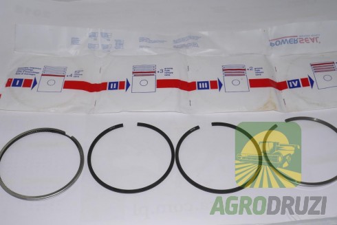 Кільця поршневі Powerseal двигун Deutz F4L913, F6L913  (fi102) 04152185