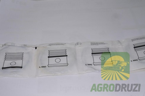 Кільця поршневі Bepco двигун Deutz F4L912, F6L912 (fi100) 02233074