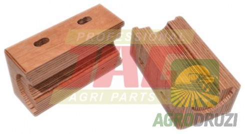 Підшипник деревяний d=25mm 130x90x70mm Sampo SR640869