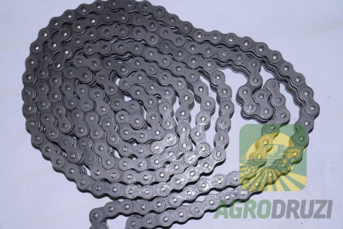 Ланцюг 2-рядковий 19 12A-2H 60-2H крок 19 12A-2H 60-2H