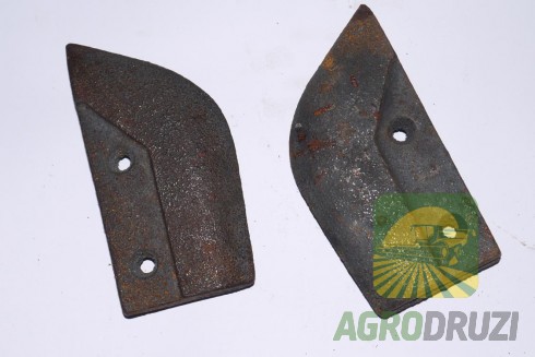 Накінечник сошника сівалки чавунний 58x117mm