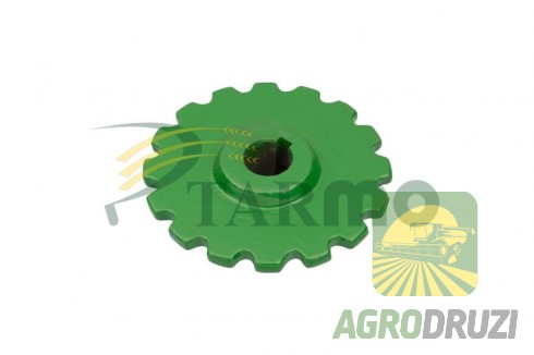 Зірочка приводу елеваторів Tarmo Z16 fi25 John Deere Z10117