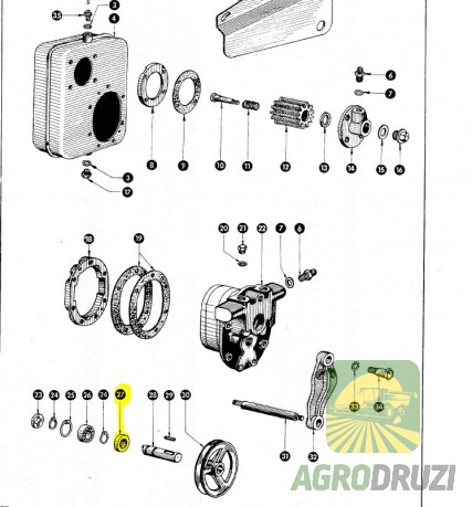 Сальник 20x47x7 CX 633585