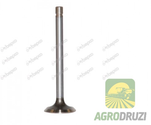Клапан впускний d=51x9.5mm L=153.9mm Bepco John Deere R84618