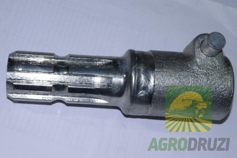 Перехідник карданний 6/8 (з кнопочкою, всередині 6, ззовні 8 шліців)