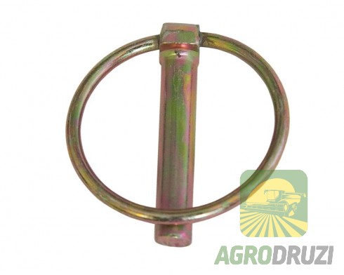 Защібка металева з кільцем M6mm  AN 77
