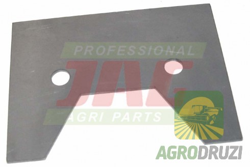 Підкладка скребка транспортера елеватора 77x102mm Claas 671252