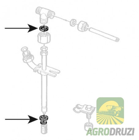 Набір ущільнень форсунок (JAG) John Deere RE64292