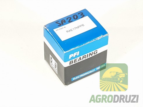 Підшипник сферичний 17x40x29mm PFI SA203